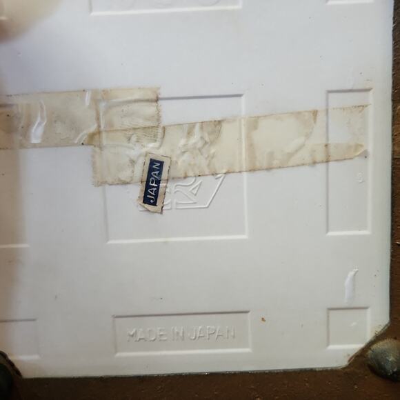 Vintage Wall Decor Spoon Holder/Tray Made In Japan Rooster Kitchen Scenery - Picture 8 of 8